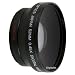Merkury Innovations CL-52WB 52mm High Definition 0.45X Wide Angle Lens (Black)