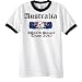 Australia Soccer Ringer T-Shirt