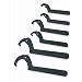JH Williams WS-476 6-Piece Adjustable Pin Spanner Wrench Set