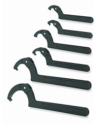 JH Williams O-474A 4-1/2 to 6 1/4-Inch Adjustable Pin Spanner Wrench