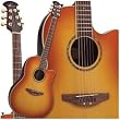 Ovation Celebrity CC24S Acoustic-Electric Guitar, Tuscan Tan Burst