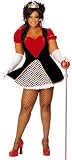 Queen of Hearts Plus Size Costume