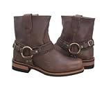 Mens Advanced X-Element Short Harness Dark Brown Boots