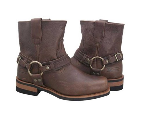 Mens Advanced X-Element Short Harness Dark Brown Boots