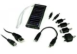 Produkt-Bild: Solar Ladeger&auml;t Ladekabel mit Akku passend f&uuml;r verschiedene Handy und PDA Modelle