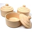 3 Alcohol & Benzene Cup Watchmakers Jewelers Jars