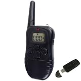 Remote Dog Training Collar with LCD Display (100 Level Shock and Vibration)