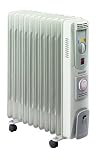 Kitchen & Housewares : MICROMARK 2.4KW OIL FILLED RADIATOR WITH 24 HOUR TIMER