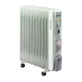 MICROMARK 2.4KW OIL FILLED RADIATOR WITH 24 HOUR TIMER