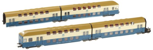 Rivarossi HR4127 - Doppelstock-Nahverkehrszug der DR, S-Bahn Rostock 4-teiliger