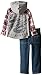 Boys Rock Little Boys' 2 Piece Pant Set Flannel Denim
