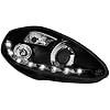 Dectane SWFI03AGXB Dayline Scheinwerfer Fiat G.Punto 05+ _ TFL-Optik _ black