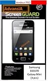 3 FILMS PROTECTION ECRAN SAMSUNG s5570 Galaxy Mini [Appareils électroniques]