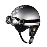 OGK KABUTO PF-4mini モダンシルバー XS