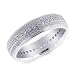 14K Yellow Gold Textured Eternity Band Ring