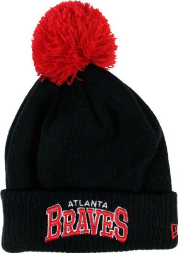 Atlanta Braves New Era Chalk Up Cuffed Knit Hat