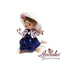 Annalee 6" Patriotic Girl Mouse