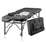 Master Massage 28 Stratomaster Ultra Light Portable Massage Table with Carrying Case