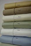 Solid Ivory King Size 1000 Thread Count Egyptian Cotton Sheet Set