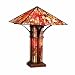 Warehouse of Tiffany - TBS18312+D72 : Tiffany-style Mission Double Lite Table Lamp