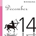 12月14日 My Birthday Book