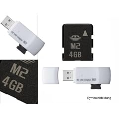 Sony Ericsson W300i Memory Stick Micro (M2) 4GB Speicherkarte + USB-Adapter-Garantie 3 JAHRE