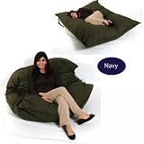 Relax Lounger Beanbag - Twill (Navy) (35