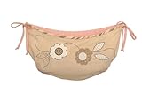 Cotton Tale Designs Blossom Toy Bag, Pink/Brown