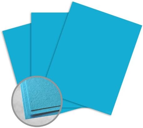 Astrobrights Celestial Blue Card Stock - 11 x 17 in 65 lb Cover Smooth 30% Recycled 250 per Package