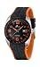 Lotus Men's Quartz Watch with Black Dial Analogue Display and Black Rubber Strap 15568/4