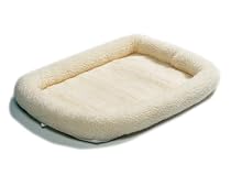 Midwest 40242 42-By-26-Inch Quiet Time Pet Bed, Fleece