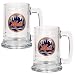 New York Mets Set of 2 Beer Glass Tankard Mugs