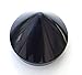 JSP Manufacturing Cone Marine Dock Piling Caps Now with More UV Protection 10+ Years Made in The USA, Dock Pylon Cover Caps for Marine Boat Docks, Floating Docks, Piers (Black, 8 inch)