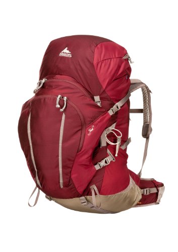 Gregory Women's Jade 70 Backpack, Rosewood Red, Small