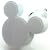 Rix iCharger Disney �~�b�L�[�V���G�b�g�^ �ԍڗpDC�[�d�� USB�o�� �g�ѓd�b�EiPod�Ή� �z���C�g RX-DNYDCWH