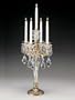 Schonbek 71064-22 Heirloom Gold / Handcut La Scala Renaissance Five Light Up Lighting Wax Candle Tab