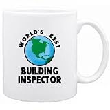 New  World's Best Building Inspector / Graphic  Mug Occupations