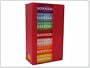 Wochen Medikamentendispenser Medikamentendosierer 7 Tage, Farbe: Rot Tablettenbox Pillenbox