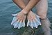 Webetop Mens Eco-friendly Soft Silicone Webbed Swim Gloves Flippers Gear Hand Paddles for Swimming,Surfing,Diving-Increased Water Resistance,Strengthen and Tone Muscles,L Fits Most Men