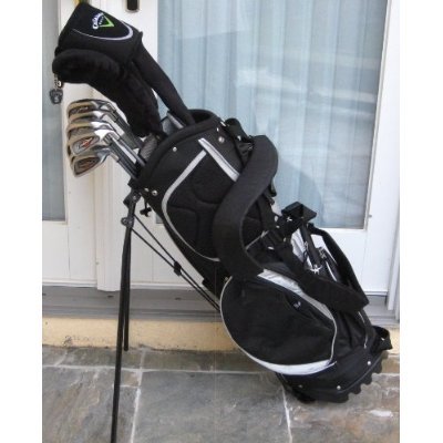 Mens Callaway Complete Golf Clubs Set Gents Driver, Irons, Woods, Putter, Stand Bag Right Handed Deluxe