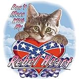 Rebel Heart Kitten Adult T-Shirt