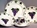 GRAPE 20pc Dinner Dish Set Grapes Dishes ~Beautiful NEW