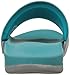 adidas Women's Adilette SC, Solid Grey/Chalk White/Shock Green, 11