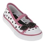 Toddler Girls' Circo Nalani Print Canvas Shoes - White