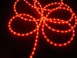 18' Red Indoor/Outdoor Christmas Rope Light Decoration