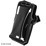 Body Glove Style Scuba Cover Case + Belt Clip for MOTOROLA Q9M / Q9c CASE BLACK
