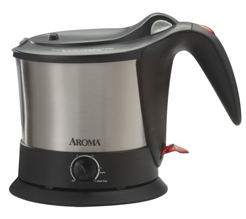Aroma AWK-160SB Pasta Plus Water Kettle and Noodle Cooker