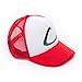 XCOSER Adult Ash Ketchum Hat Cap Cosplay Accessory C Logo Mesh