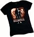 Created by Man - Battlestar Galactica Crop Sleeve Fitted Juniors T-Shirt