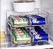Deluxe Chrome 24 Can Holder with Shelf